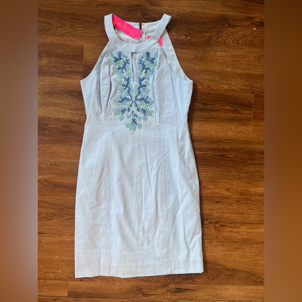 Lilly Pulitzer Jenna Stretch Shift Dress Size 8